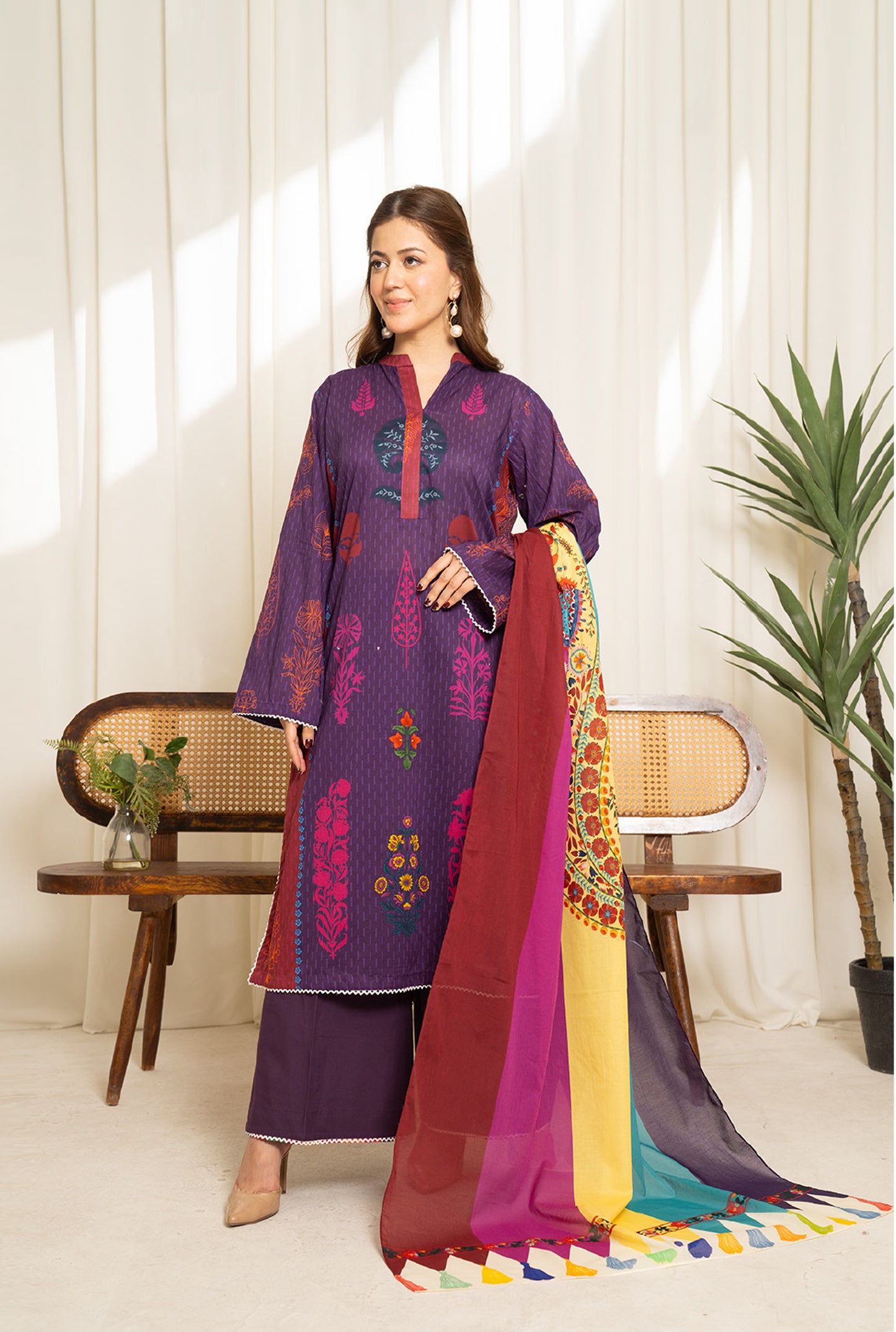 COCO BY ZSJ | SULE PRINTED LAWN 25 | D05