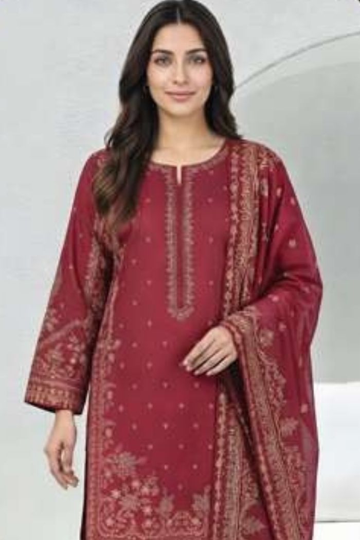 Lime Light | 3 Piece Lawn Suit | U4587