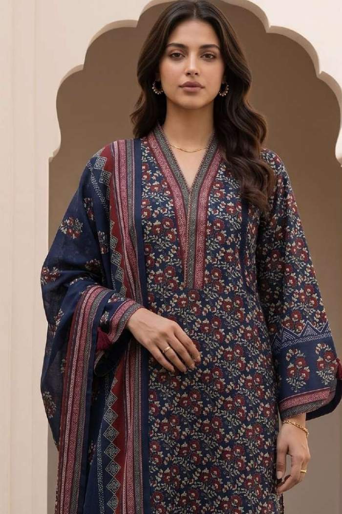 Zellbury | 3 Pc Printed Lawn | 38101