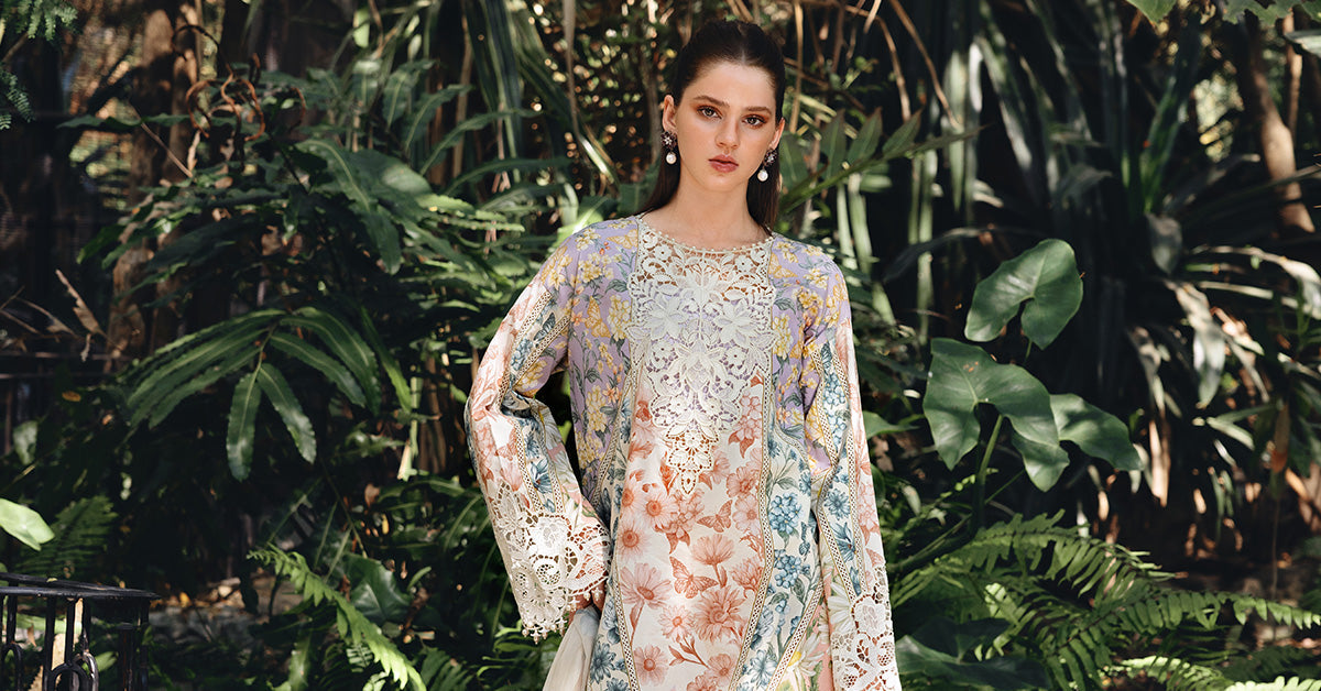 Maria.B | M.prints 3 Piece Embroidered Lawn | MPA-999-02