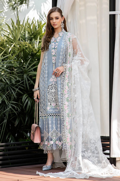 Maria B | Eid Lawn 23 | EL-23-10-Ice Blue