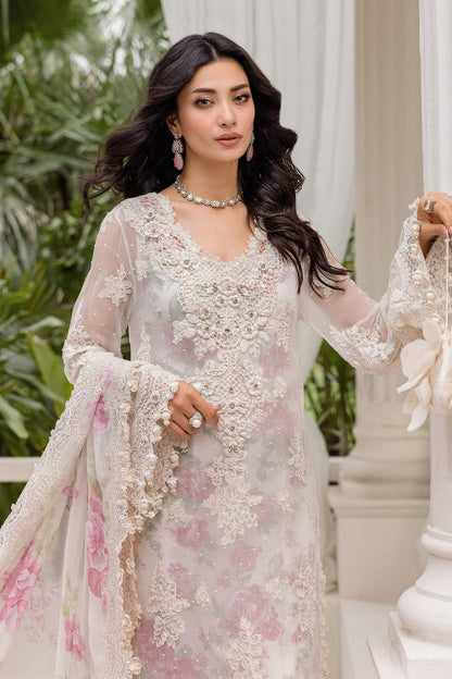 MARIA.B | Embroidered Chiffon | MPC-25-101