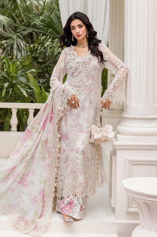 MARIA.B | Embroidered Chiffon | MPC-25-101