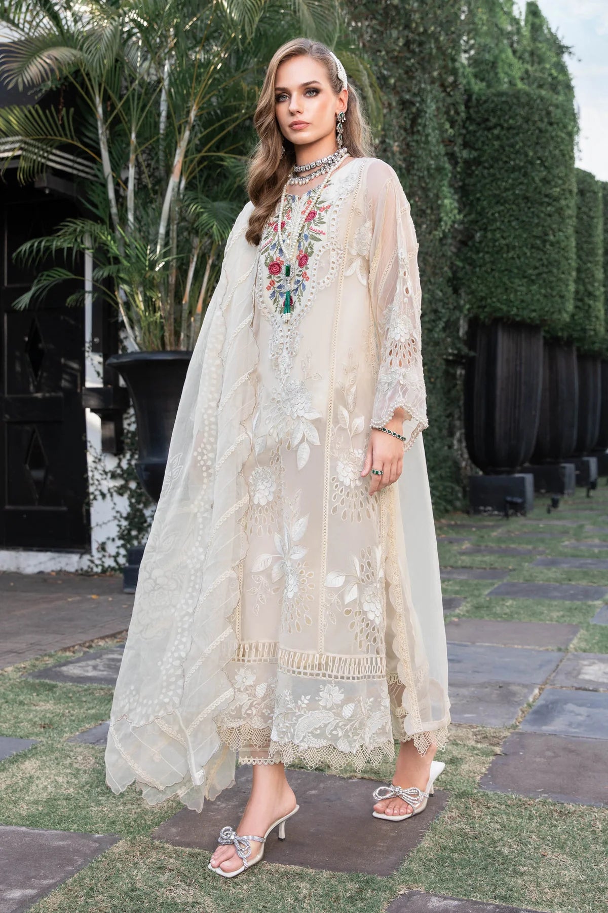 Maria B | Eid Lawn 23 | EL-23-01-Cream