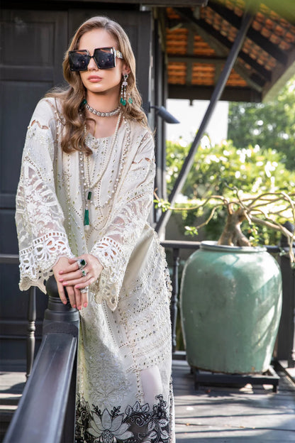 Maria B | Eid Lawn 23 | EL-23-02-Off White