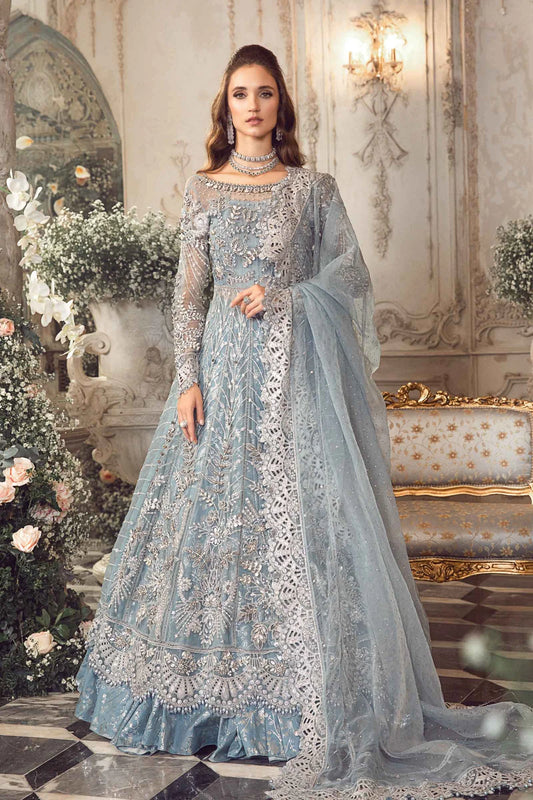 MARIA.B | MBROIDERED | Ice Blue BD-2702