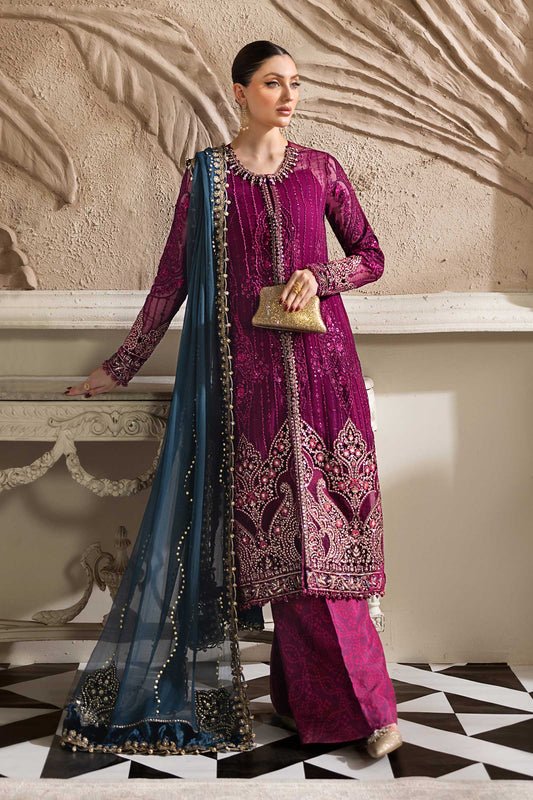 MARIA.B | Embroidered Chiffon | MPC-25-102