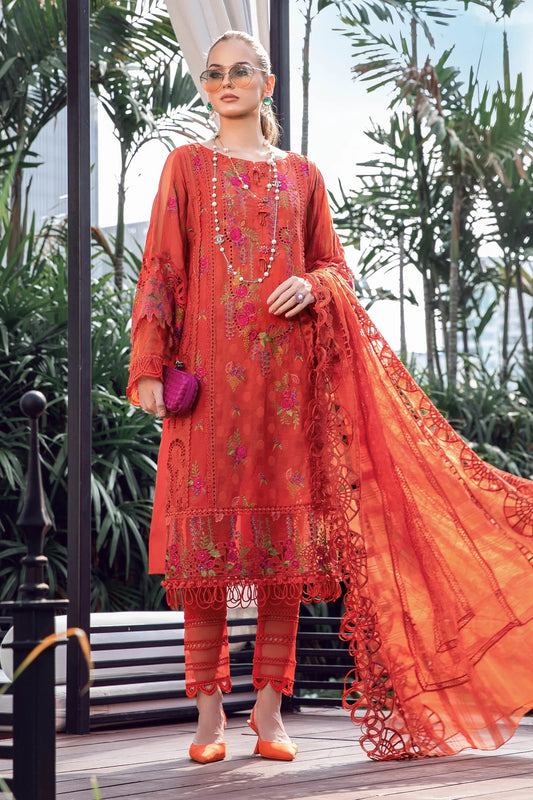 Maria B | Eid Lawn 23 | EL-23-03-Brunt Orange