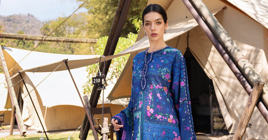 Maria.B | M.prints 3 Piece Embroidered Lawn | MPA-999-07