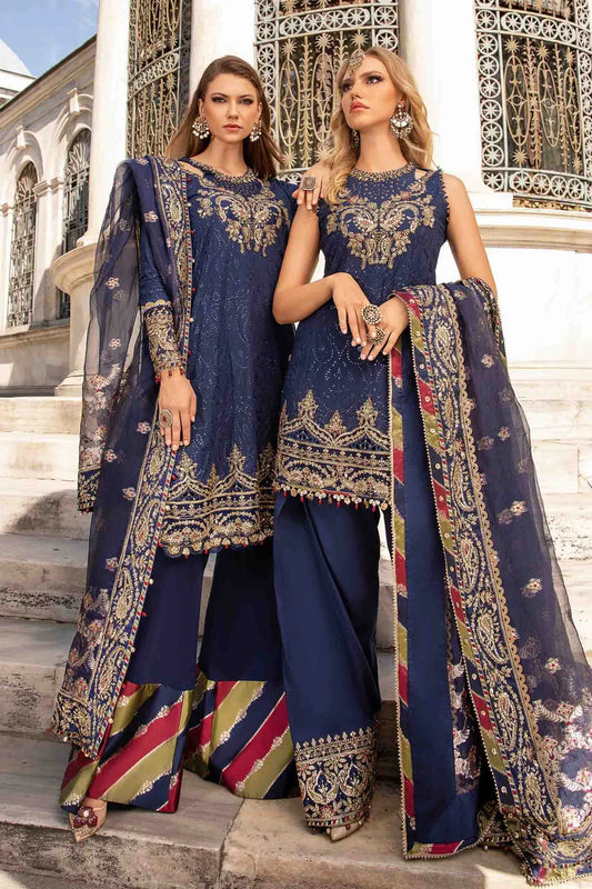 Maria.B | Cotton Satin Suit | CST-804