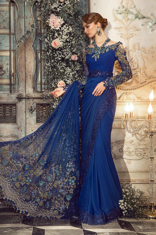 MARIA.B | MBROIDERED | Cobalt Blue BD-2704