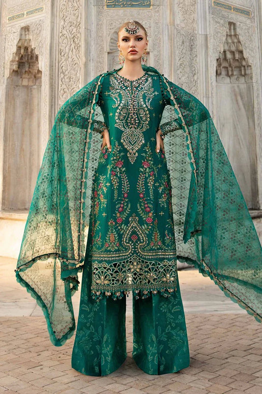 Maria.B | Cotton Satin Suit | CST-805