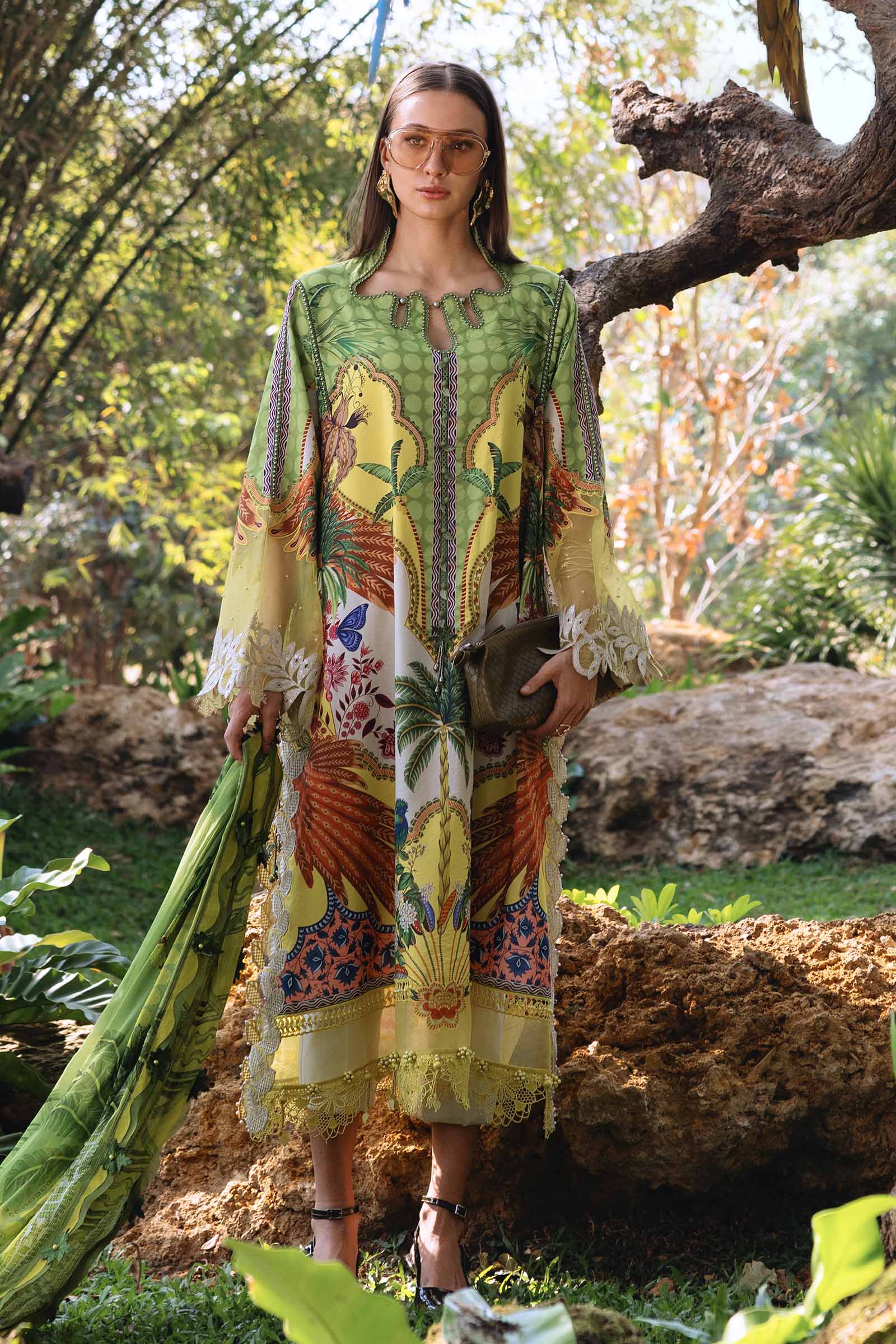 Maria.B | M.prints 3 Piece Embroidered Lawn | MPA-999-11