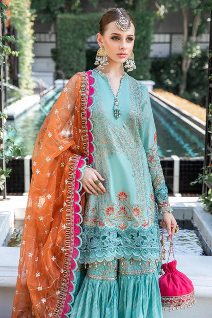 Maria B | Eid Lawn 23 | EL-23-05-Sea Green