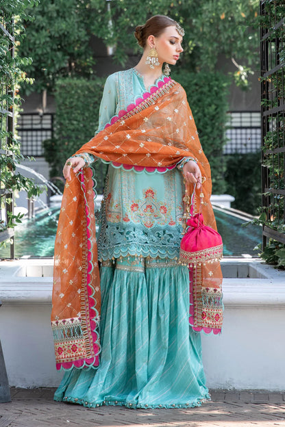 Maria B | Eid Lawn 23 | EL-23-05-Sea Green