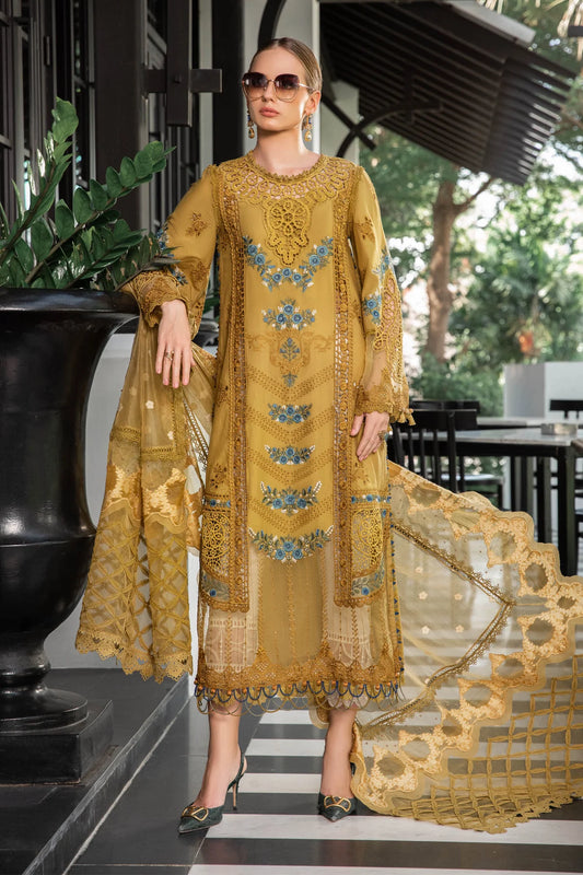 Maria B | Eid Lawn 23 | EL-23-06-Mustard