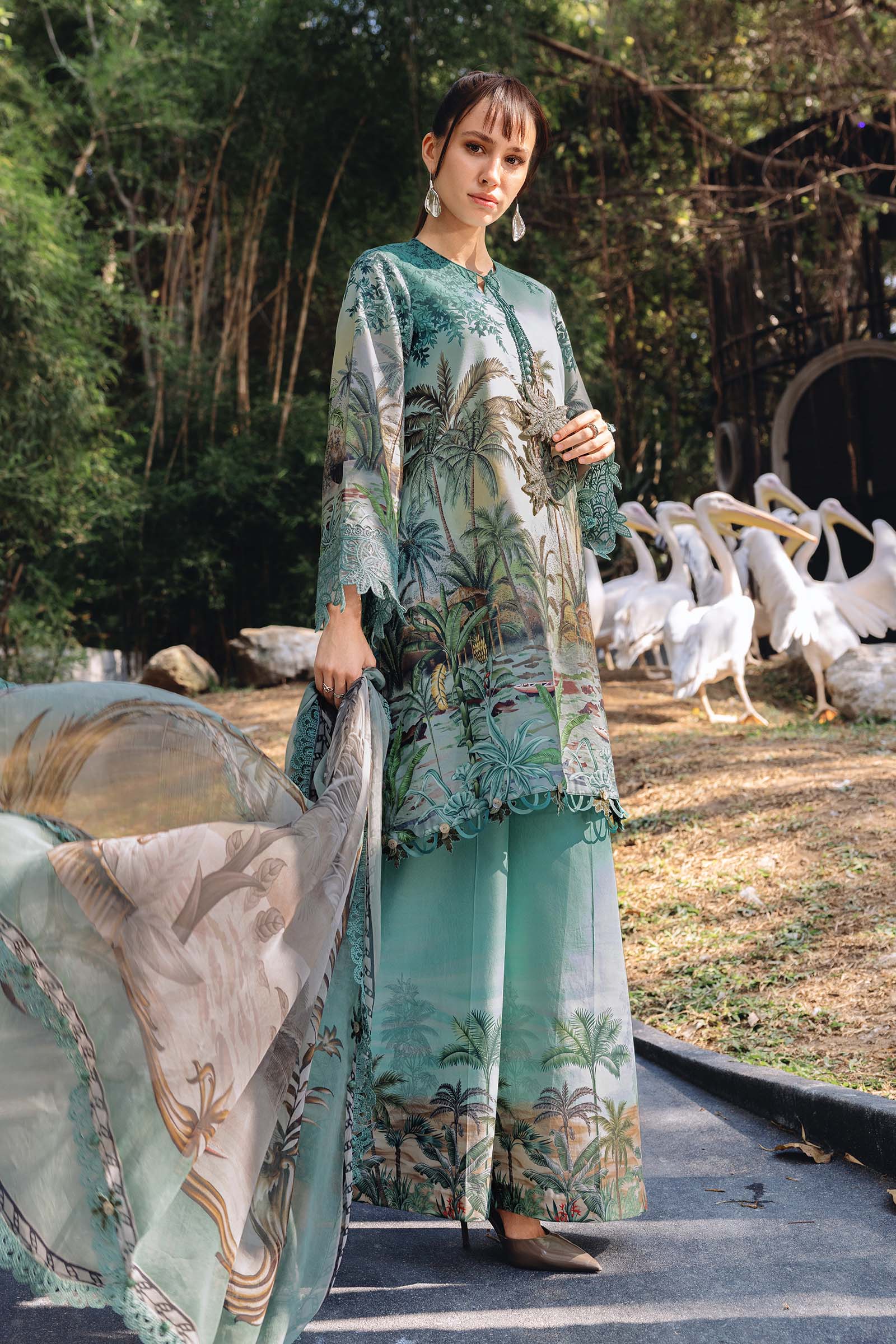 Maria.B | M.prints 3 Piece Embroidered Lawn | MPA-999-10