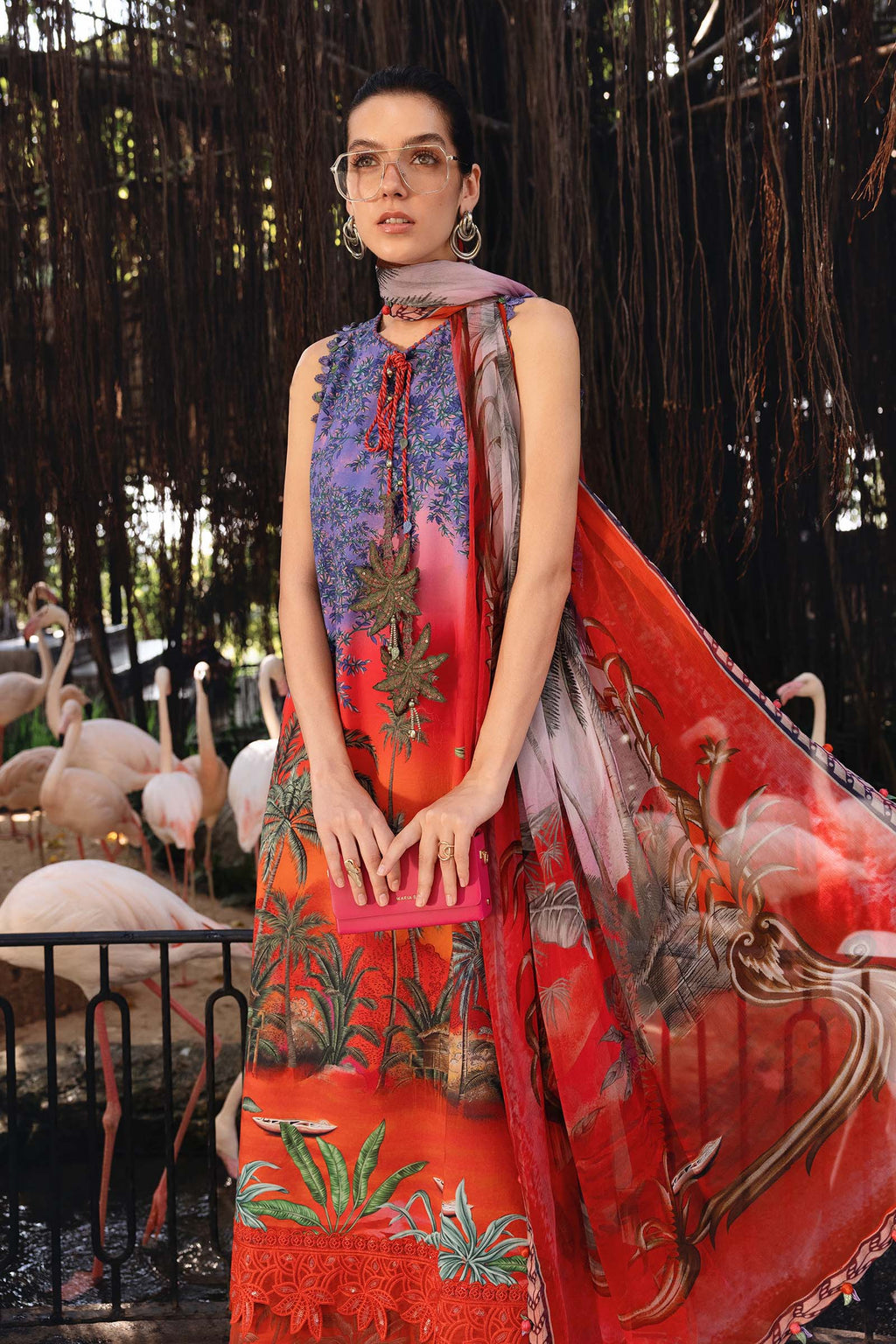 Maria.B | M.prints 3 Piece Embroidered Lawn | MPA-999-08