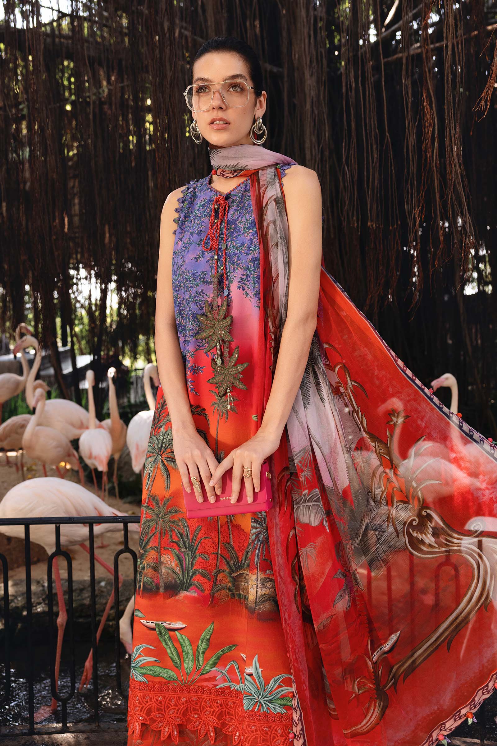 Maria.B | M.prints 3 Piece Embroidered Lawn | MPA-999-08