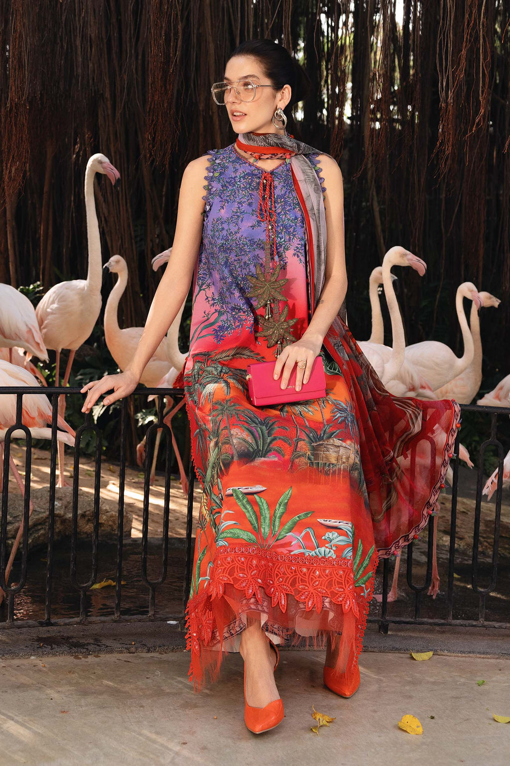 Maria.B | M.prints 3 Piece Embroidered Lawn | MPA-999-08