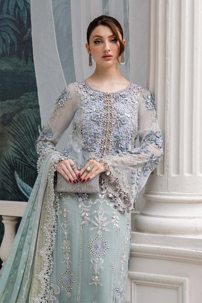 MARIA.B | Embroidered Chiffon | MPC-25-108