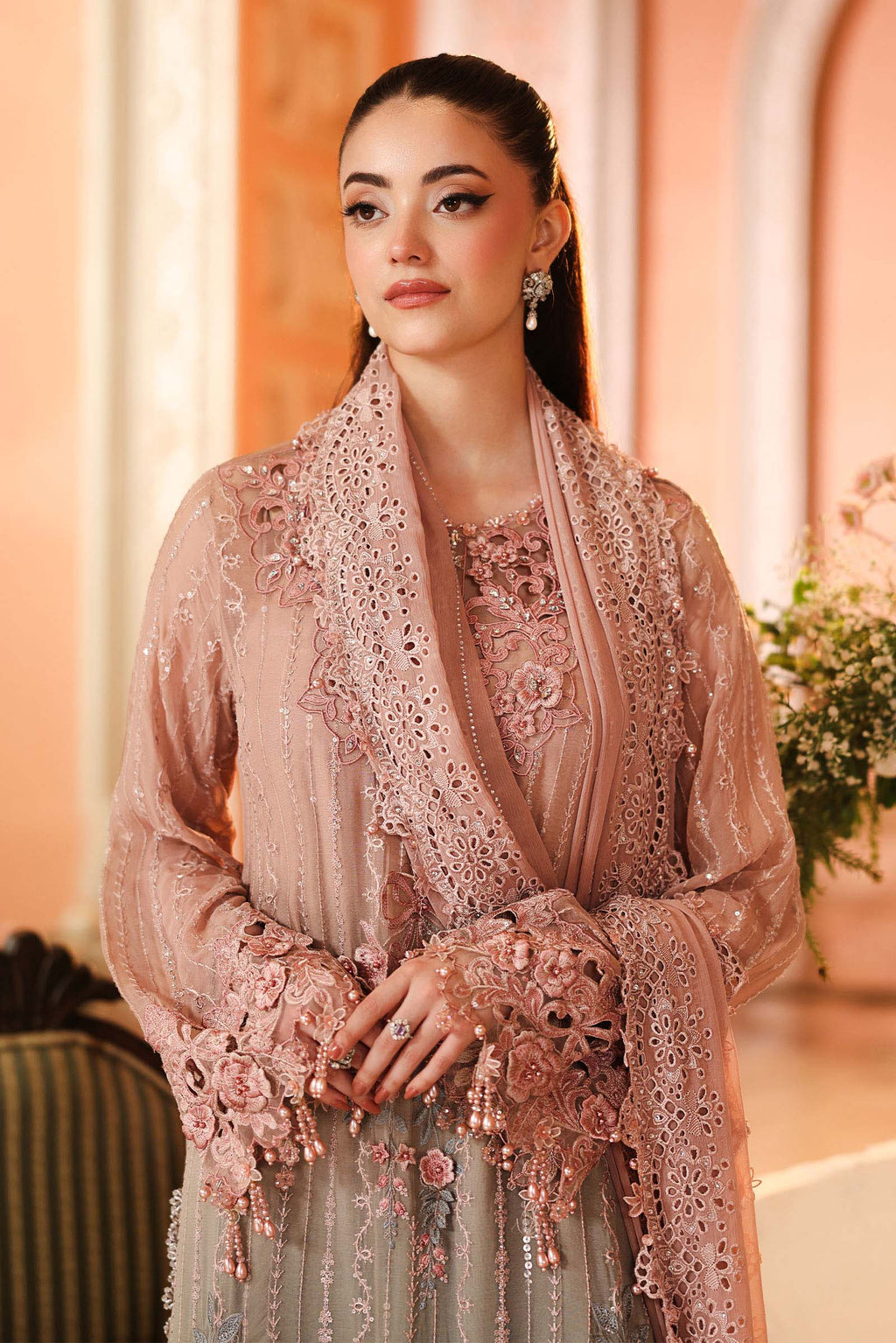 Maria. B | 3 Piece Embroidered Chiffon VOL 07 | 07