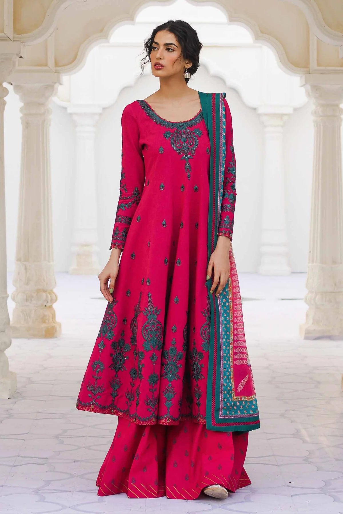 Zara Shahjahan | Lawn 2023 |  10B - modrenshoppingmall