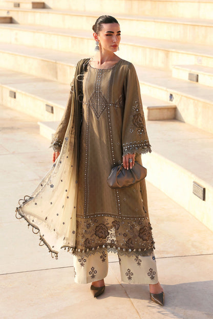Maria.B | 3 Piece Unstitched Embroidered Jacquard Lawn Suit | D02601B