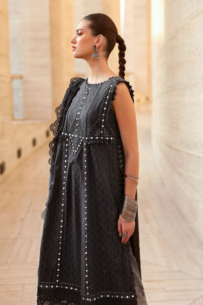 Maria.B | 3 Piece Unstitched Embroidered Jacquard Lawn Suit | D02602B