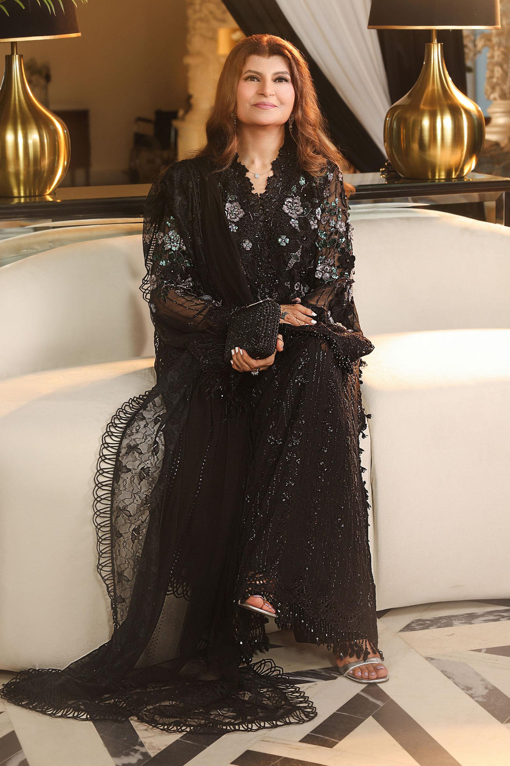 Maria. B | 3 Piece Embroidered Chiffon VOL 07 | 05