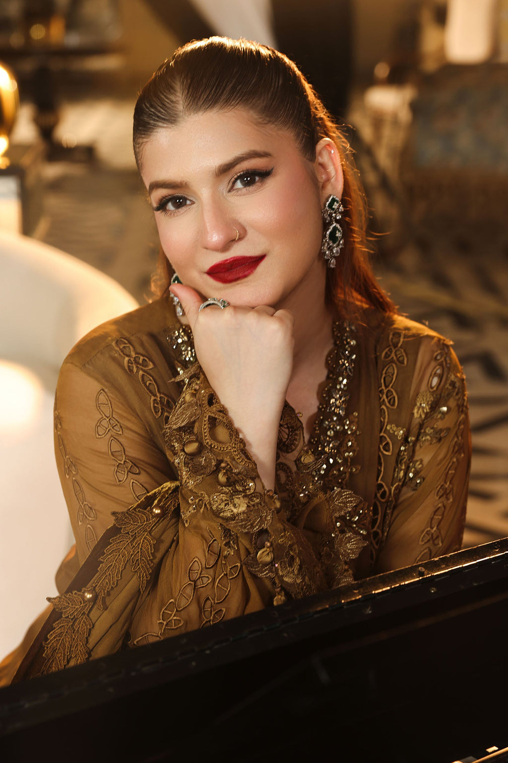 Maria. B | 3 Piece Embroidered Chiffon VOL 07 | 04
