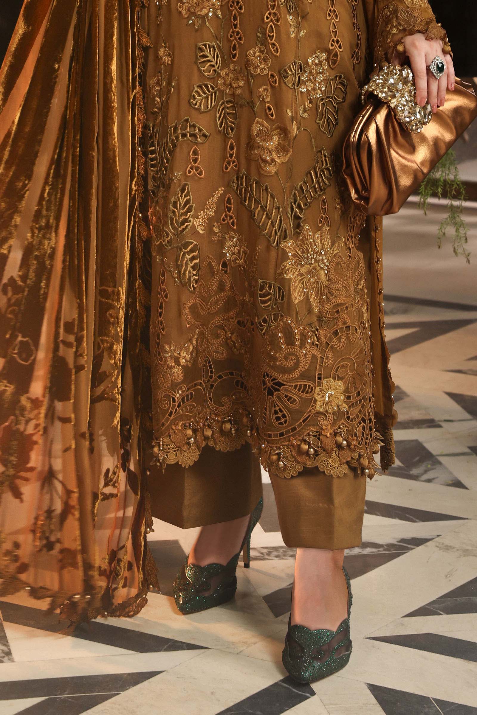 Maria. B | 3 Piece Embroidered Chiffon VOL 07 | 04