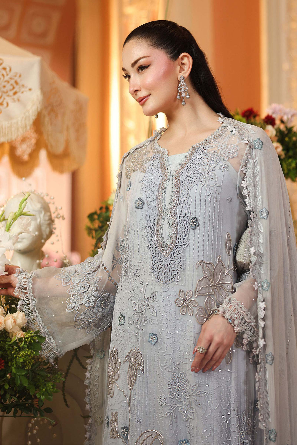 Maria. B | 3 Piece Embroidered Chiffon VOL 07 | 03