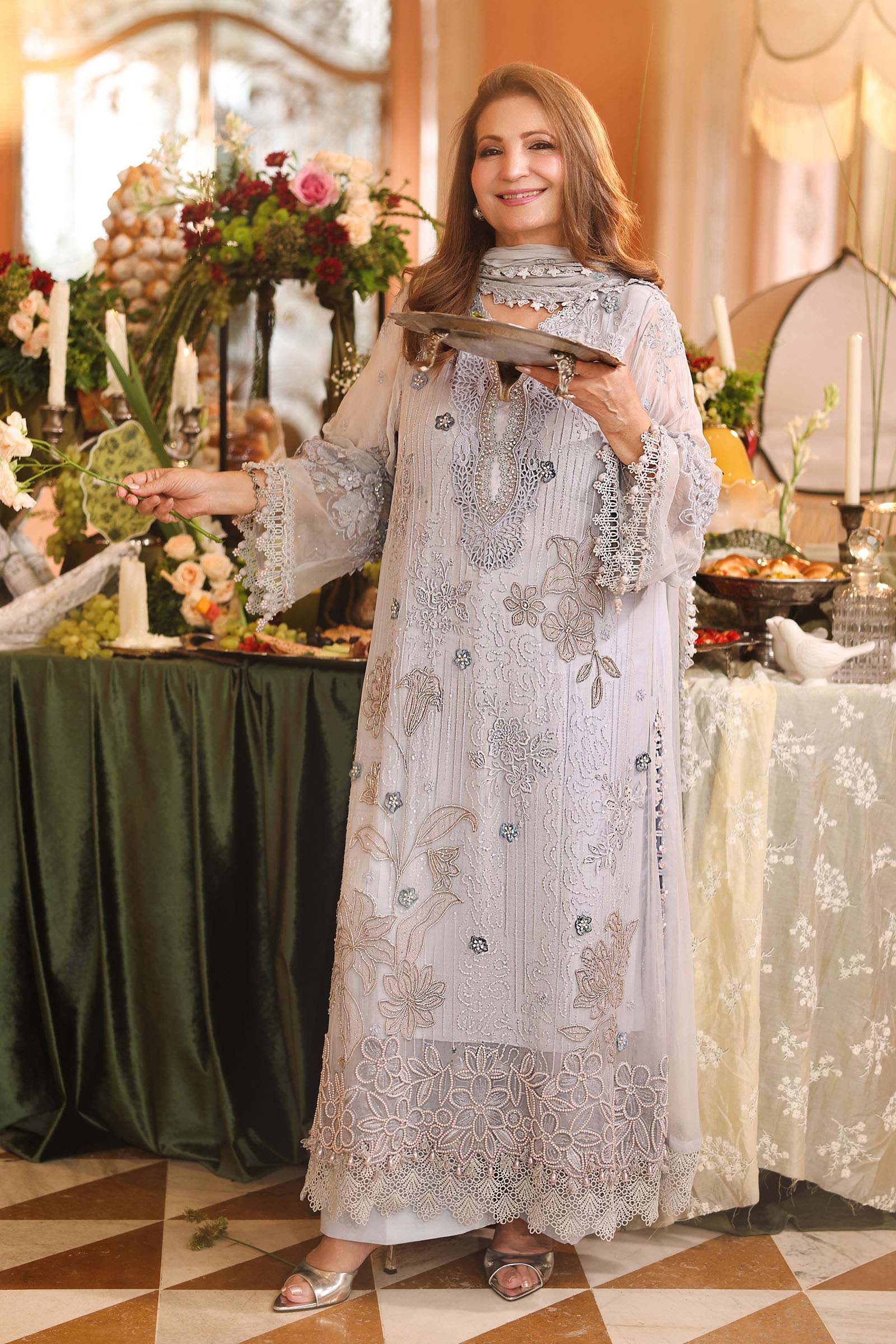 Maria. B | 3 Piece Embroidered Chiffon VOL 07 | 03