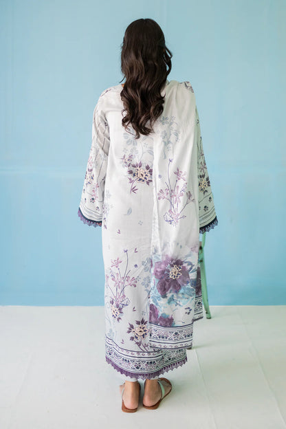 3 Piece Digitally Printed Lawn - 9007