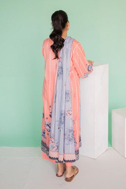 3 Piece Digitally Printed Lawn - 9009
