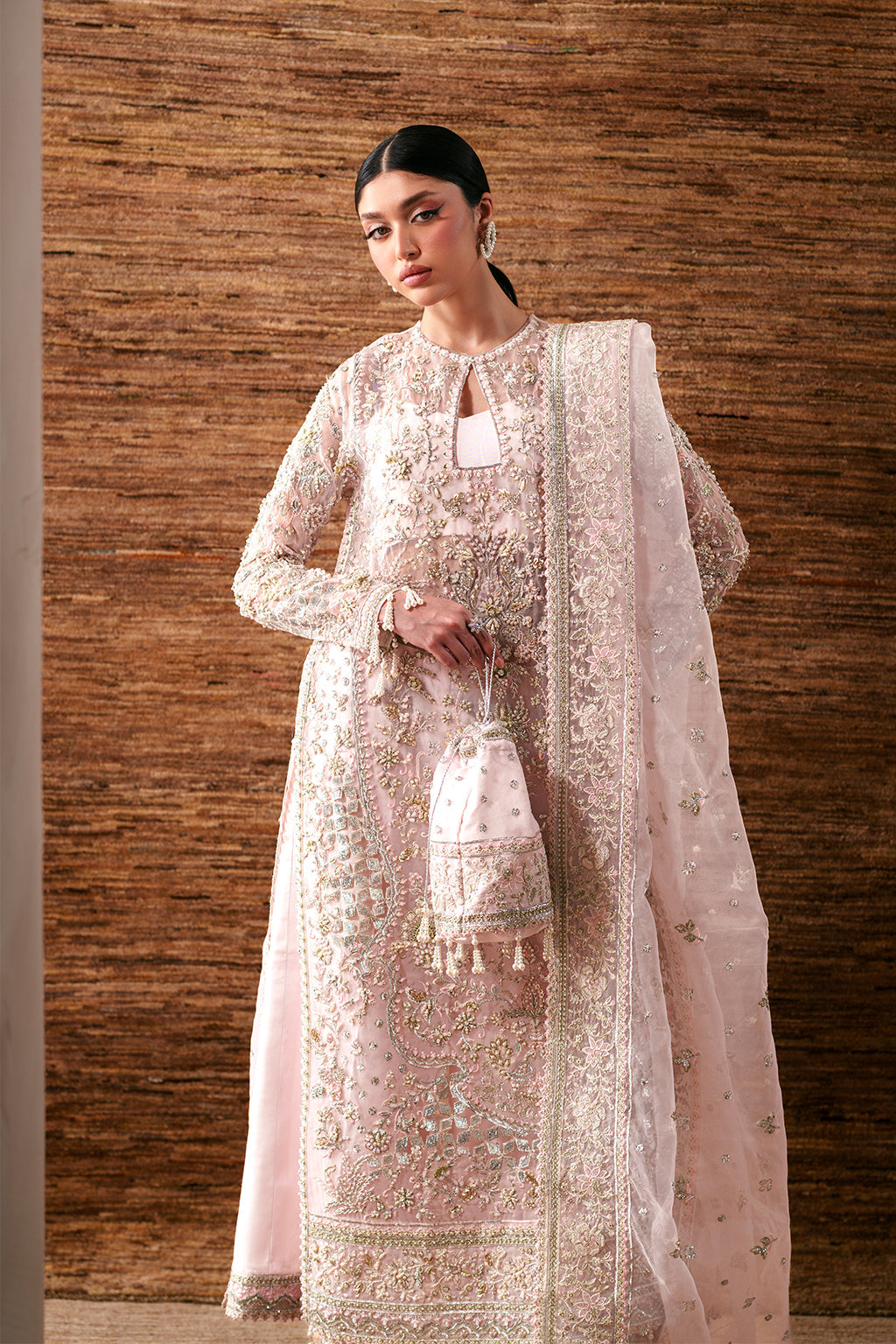 Emaan Adeel | Starlit Jewels Chiffon | Pearl Essence