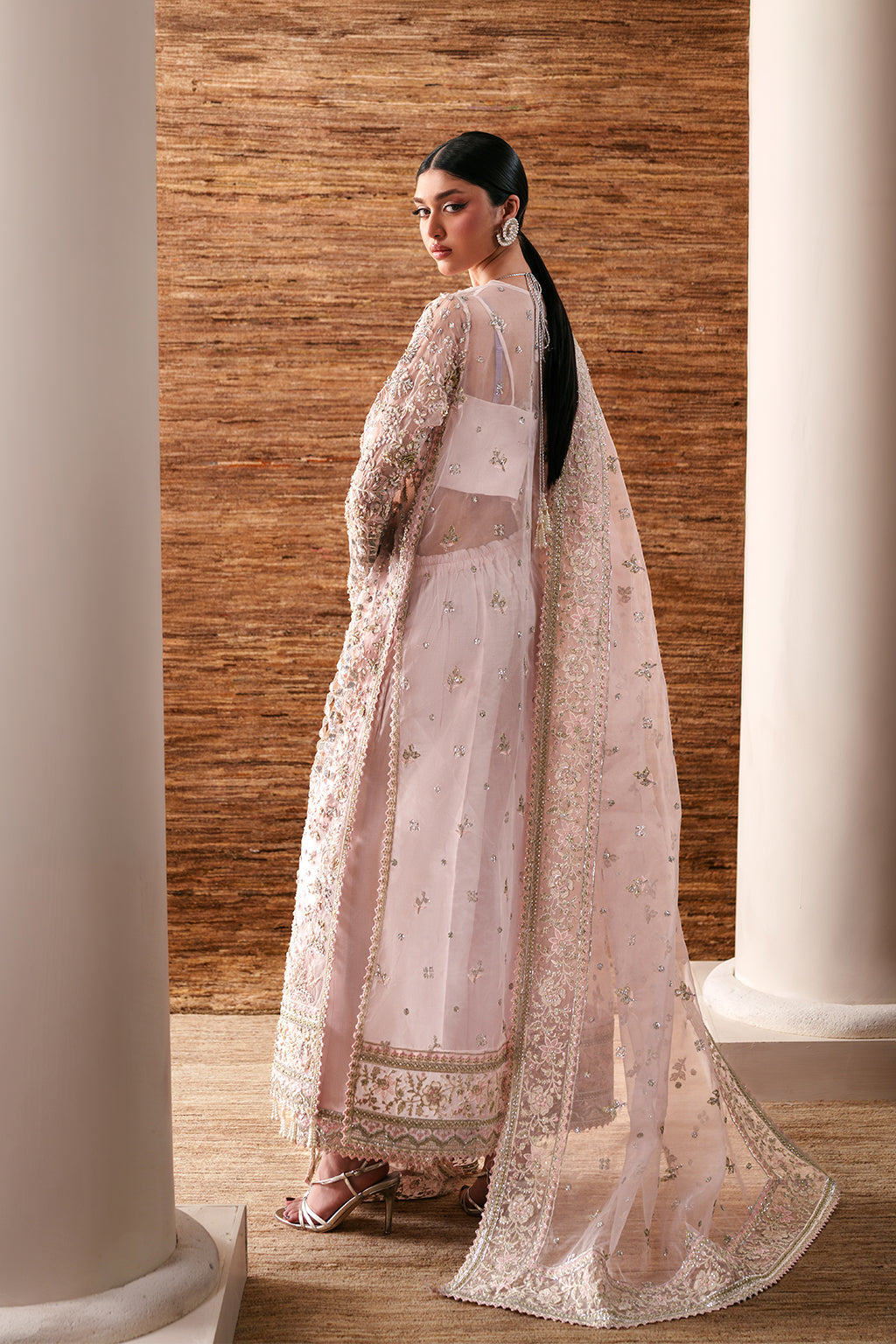 Emaan Adeel | Starlit Jewels Chiffon | Pearl Essence