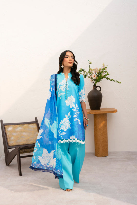 Naqsh | Floral Paradise Luxury Lawn '26 | Pure Drape