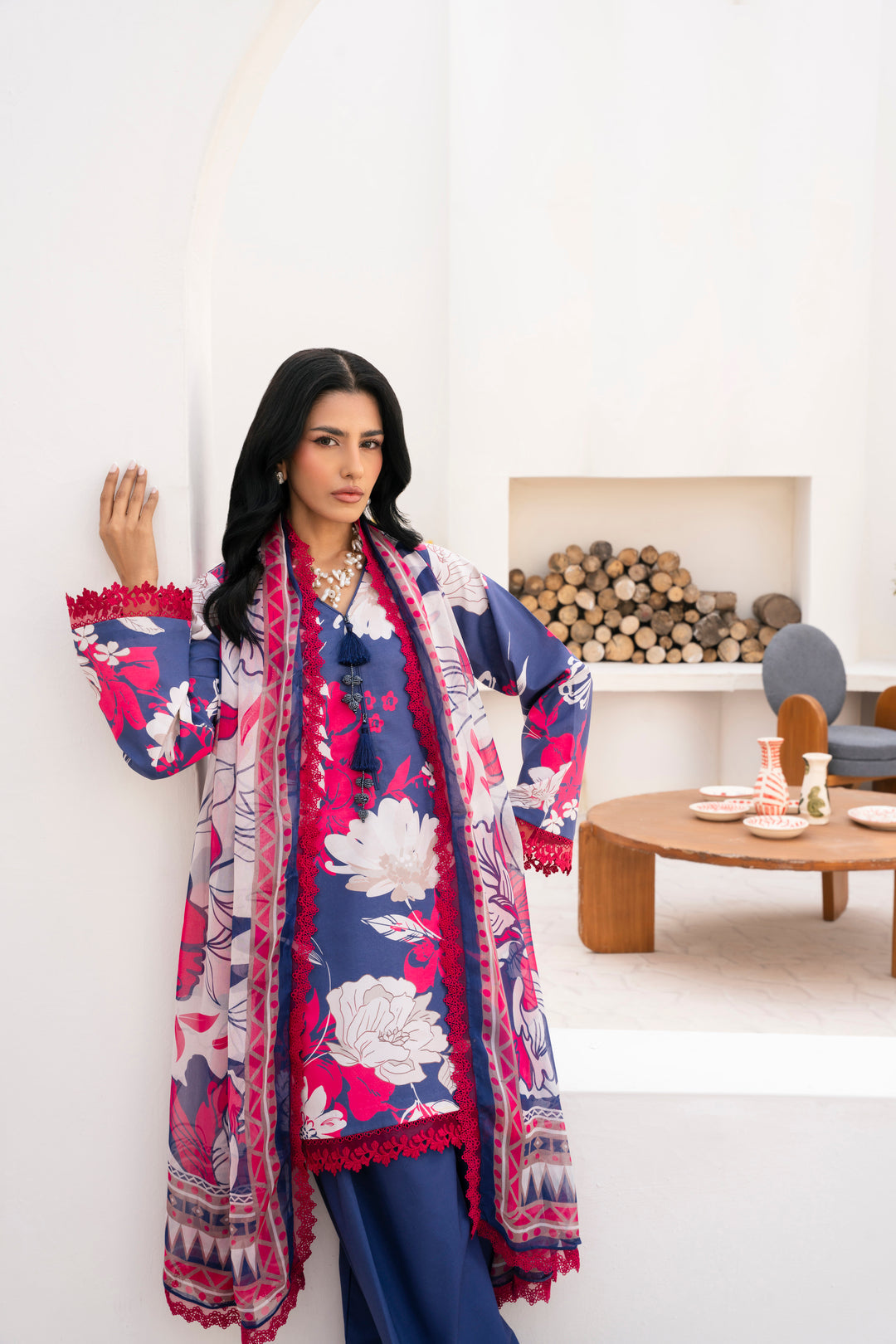 Naqsh | Floral Paradise Luxury Lawn '26 | Subtle Grace