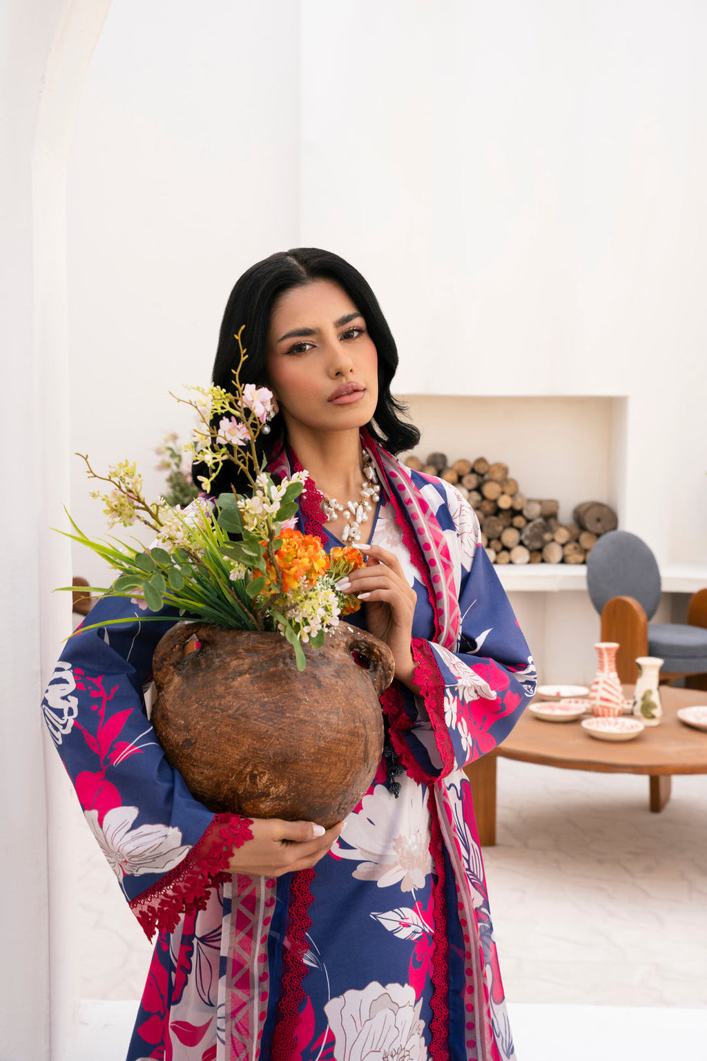 Naqsh | Floral Paradise Luxury Lawn '26 | Subtle Grace