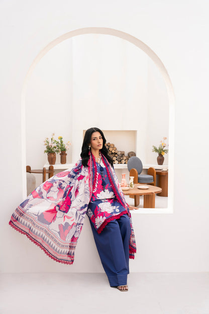 Naqsh | Floral Paradise Luxury Lawn '26 | Subtle Grace