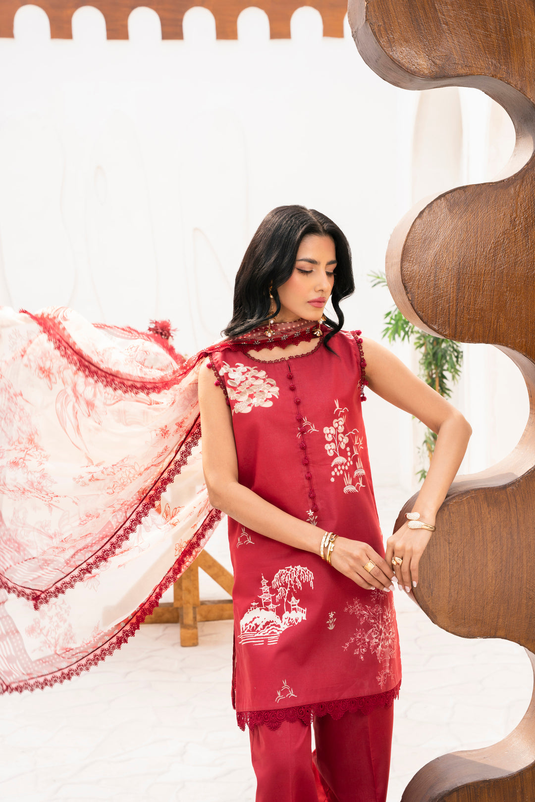 Naqsh | Floral Paradise Luxury Lawn '26 | Pure Harmony
