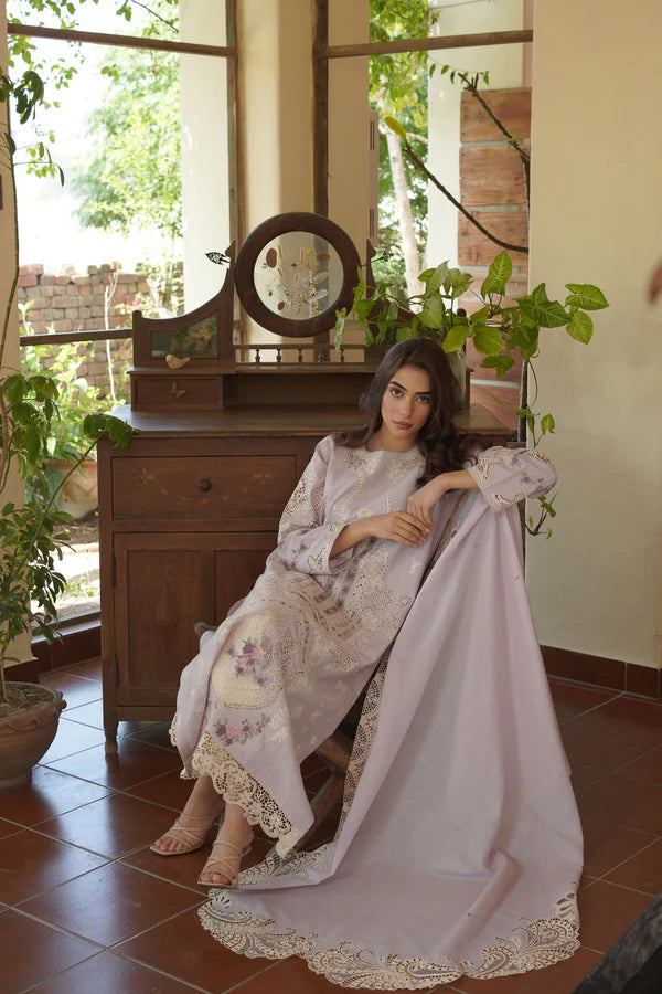 Manara | Embroidered Lawn | LILLIA