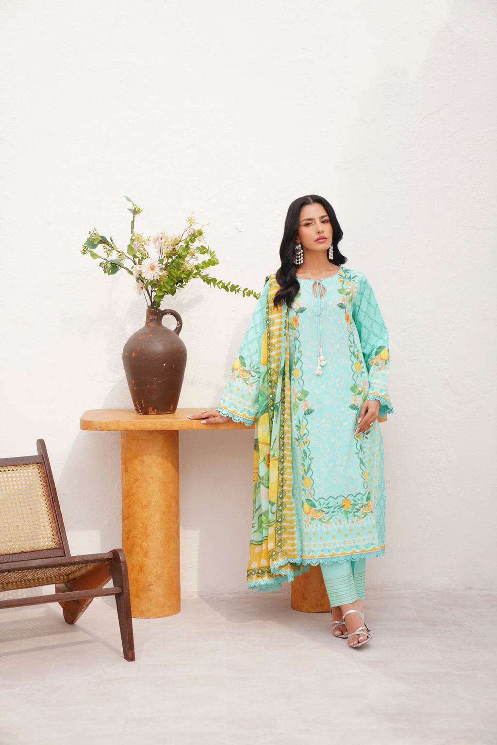 Naqsh | Floral Paradise Luxury Lawn '26 | Pastel Reverie
