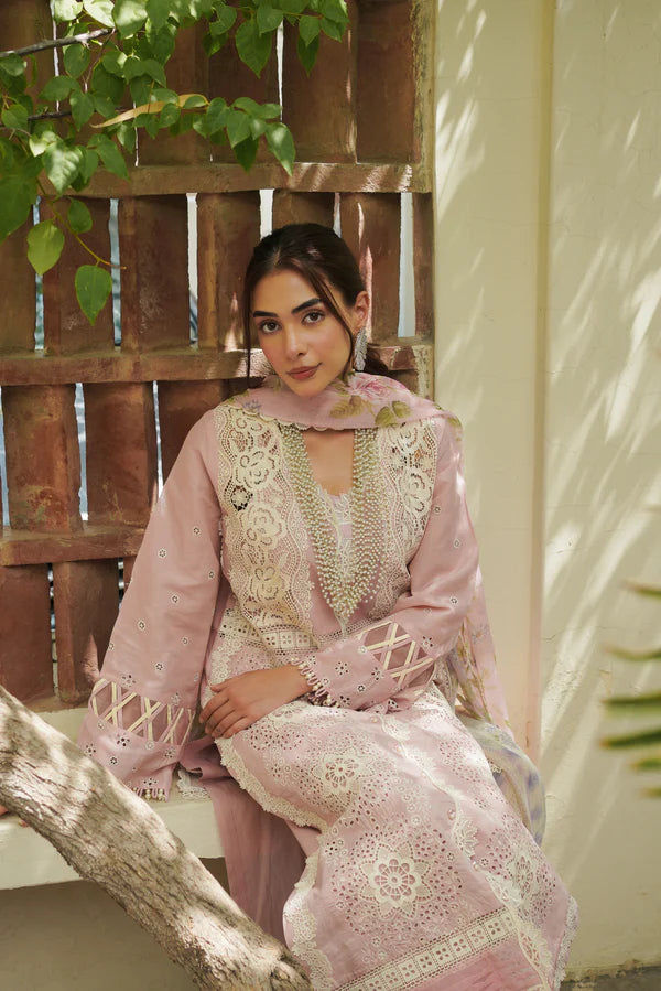 Manara | Embroidered Lawn | ROZAY