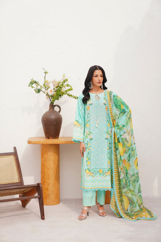 Naqsh | Floral Paradise Luxury Lawn '26 | Pastel Reverie