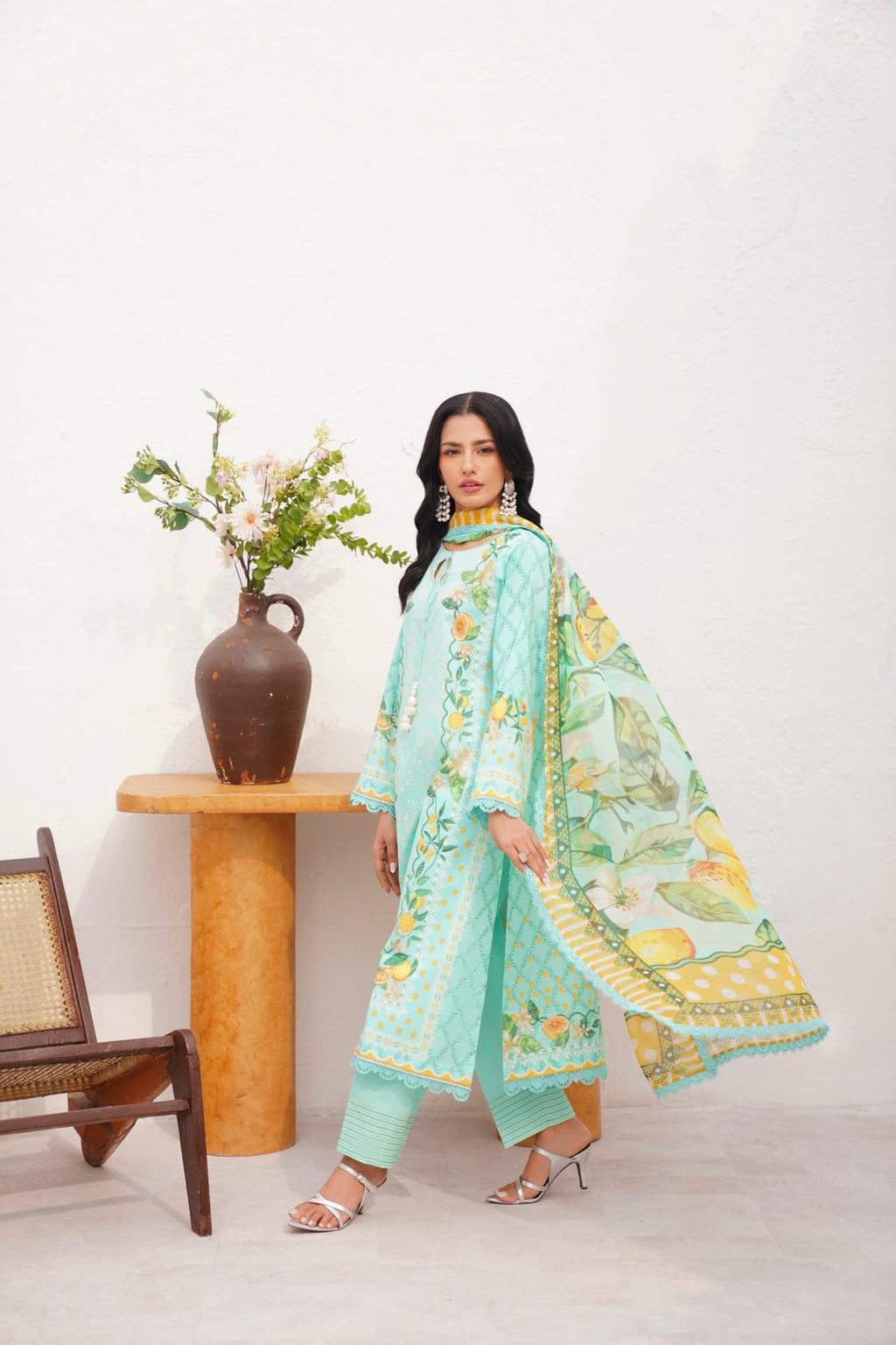 Naqsh | Floral Paradise Luxury Lawn '26 | Pastel Reverie