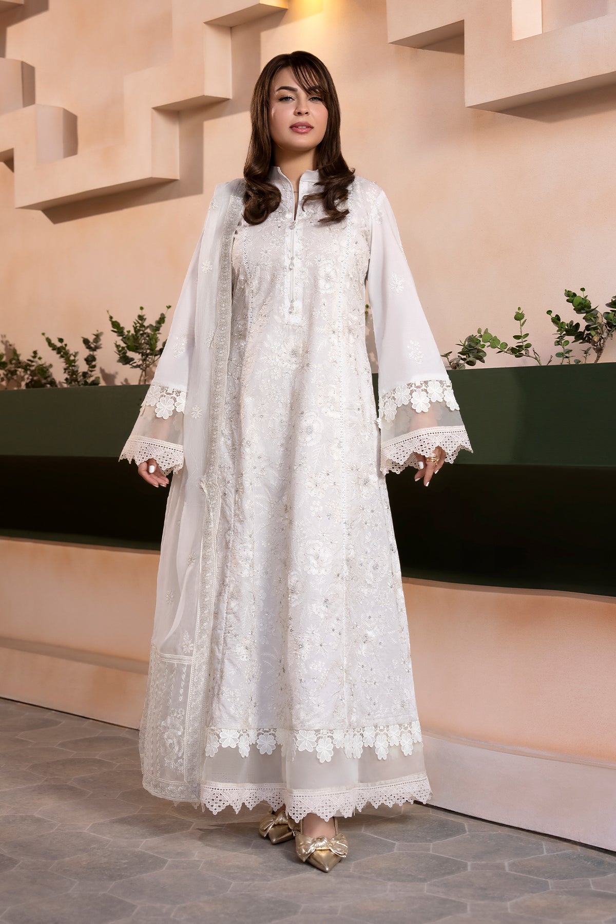 Noor E Fajar | Apana Luxury Lawn | NF-1566