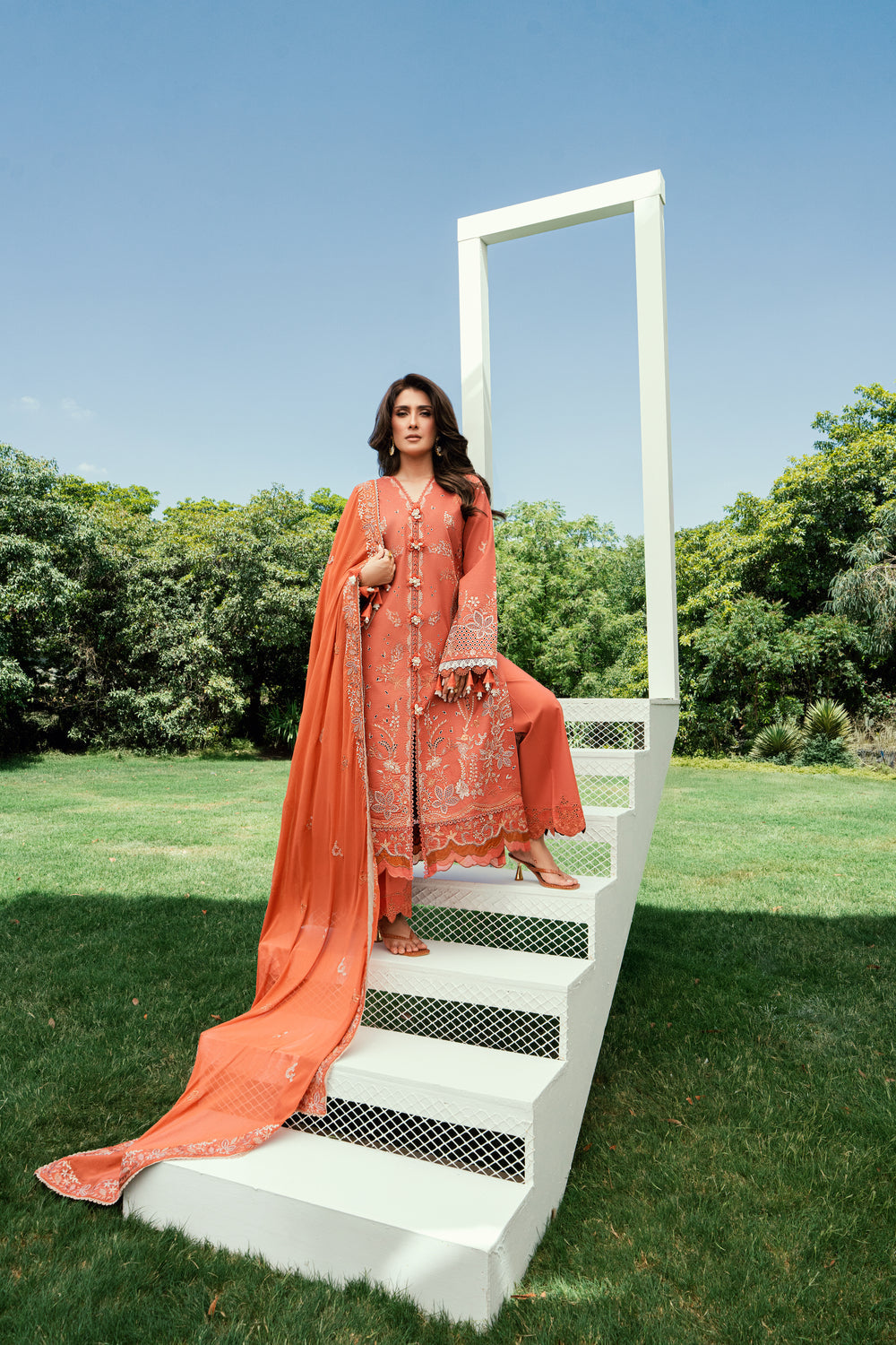 Florent | Eid Edit' 26 Embroidered Lawn | FED - 1A